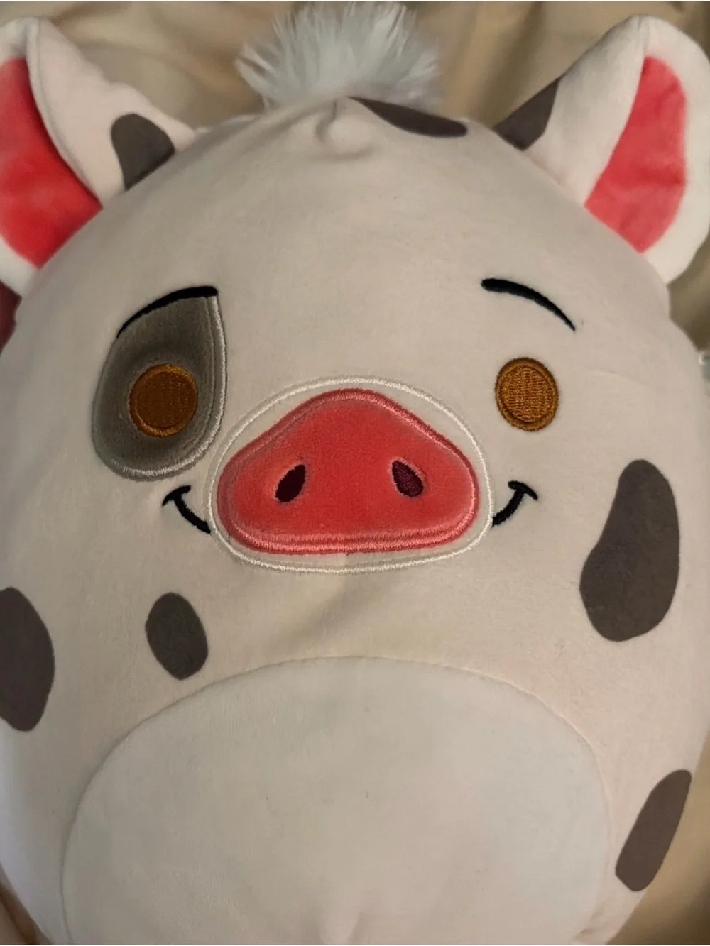 Squishmallows Disney Pua Pig 8 Inch Plush Moana Kellytoy Stuffed Animal UWT